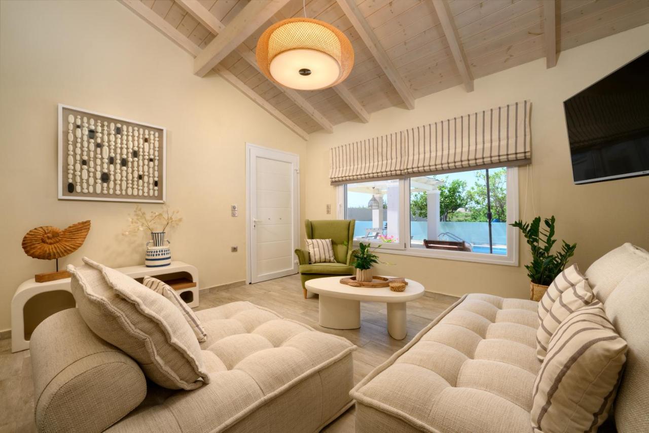 Ninos Corfu Villas Ájos Jeórjos Eksteriør bilde